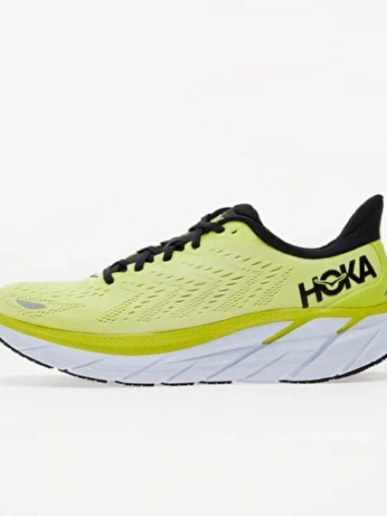 Hoka One One Other - Hoka One One Clifton 8 Men's Size 14D Yellow Running Sneakers
